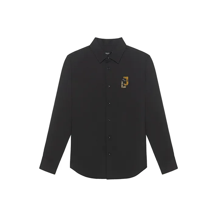 LIU·JO UOMO Мужские Черные Рубашки