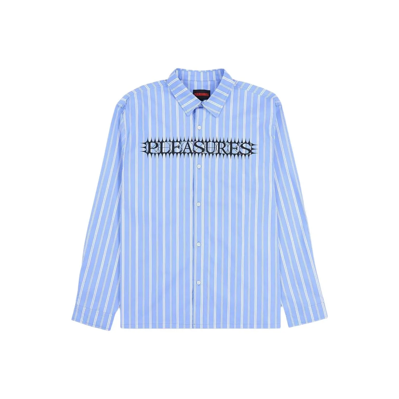 PLEASURES Синие Унисекс Рубашки
