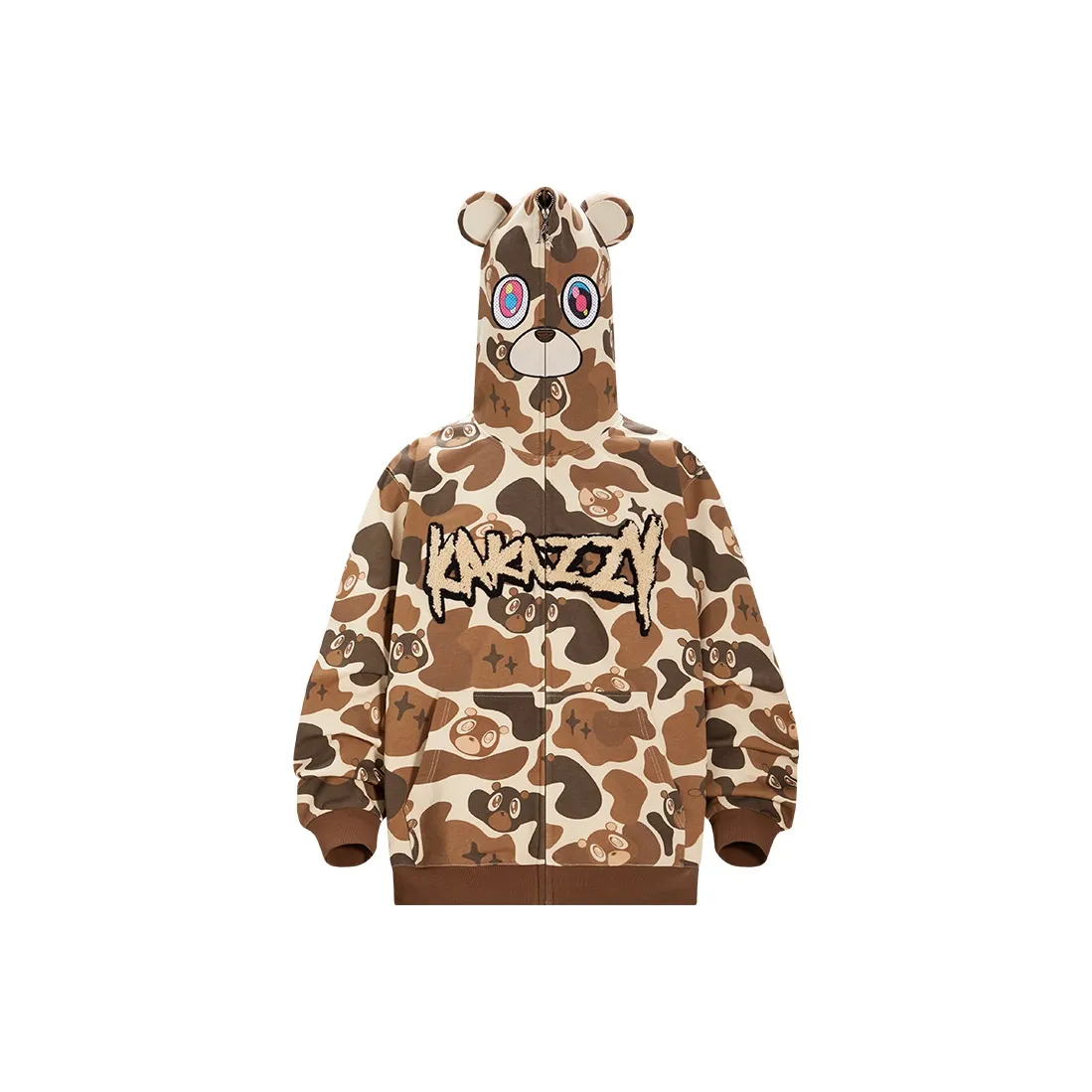 KAKAZZY Sweatshirt Unisex Brown