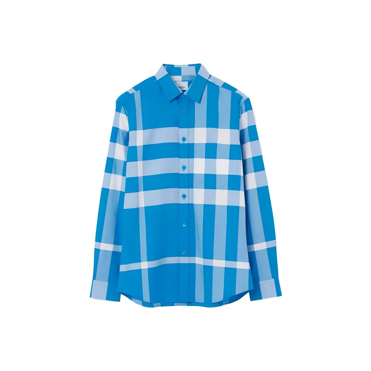 Burberry SS23 Shirt Men's Vivid Blue