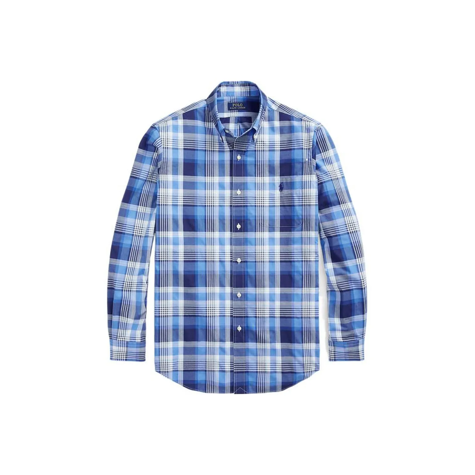 Polo Ralph Lauren SS22 Рубашка Мужская Синяя