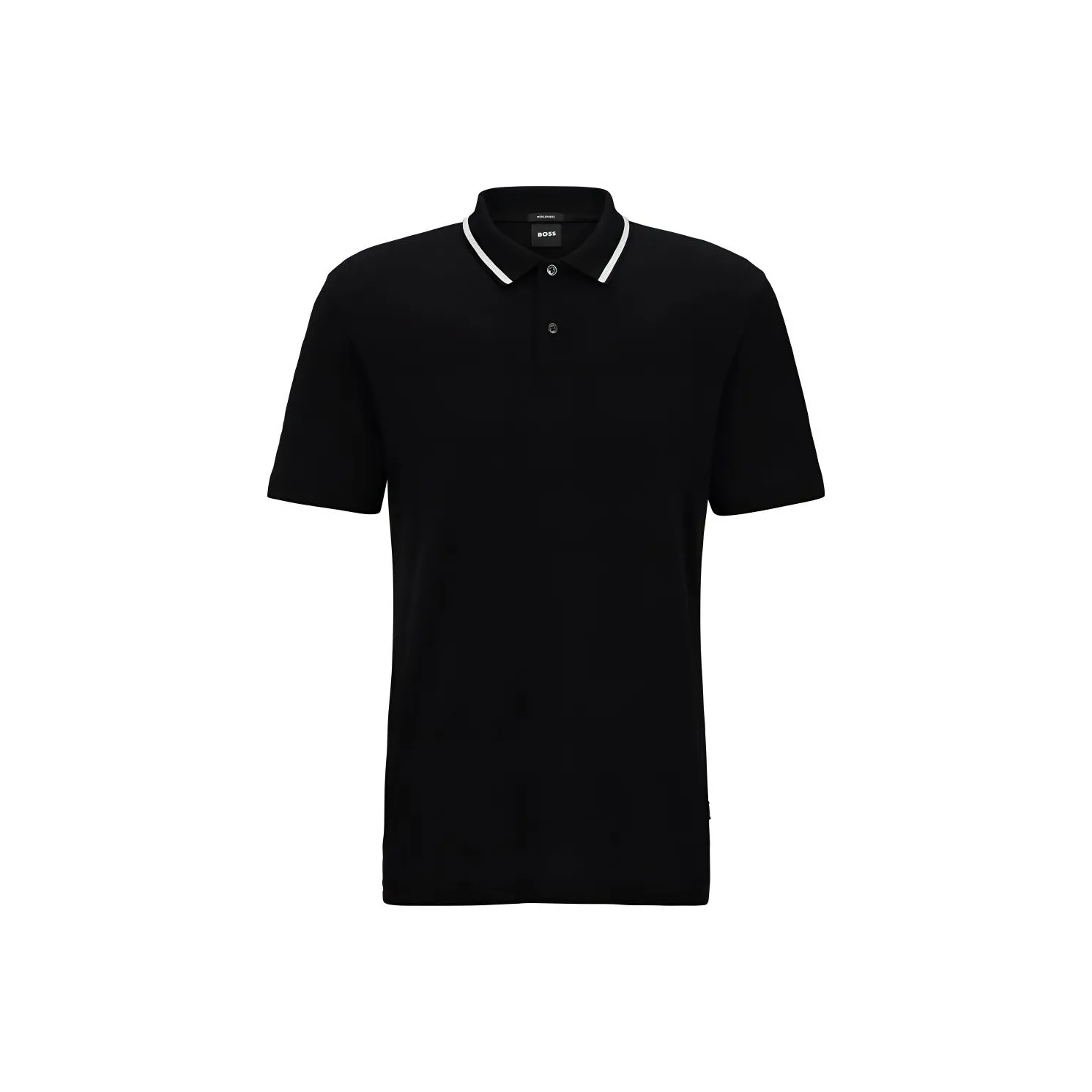 HUGO BOSS Monogram jacquard Cotton Polo Shirt