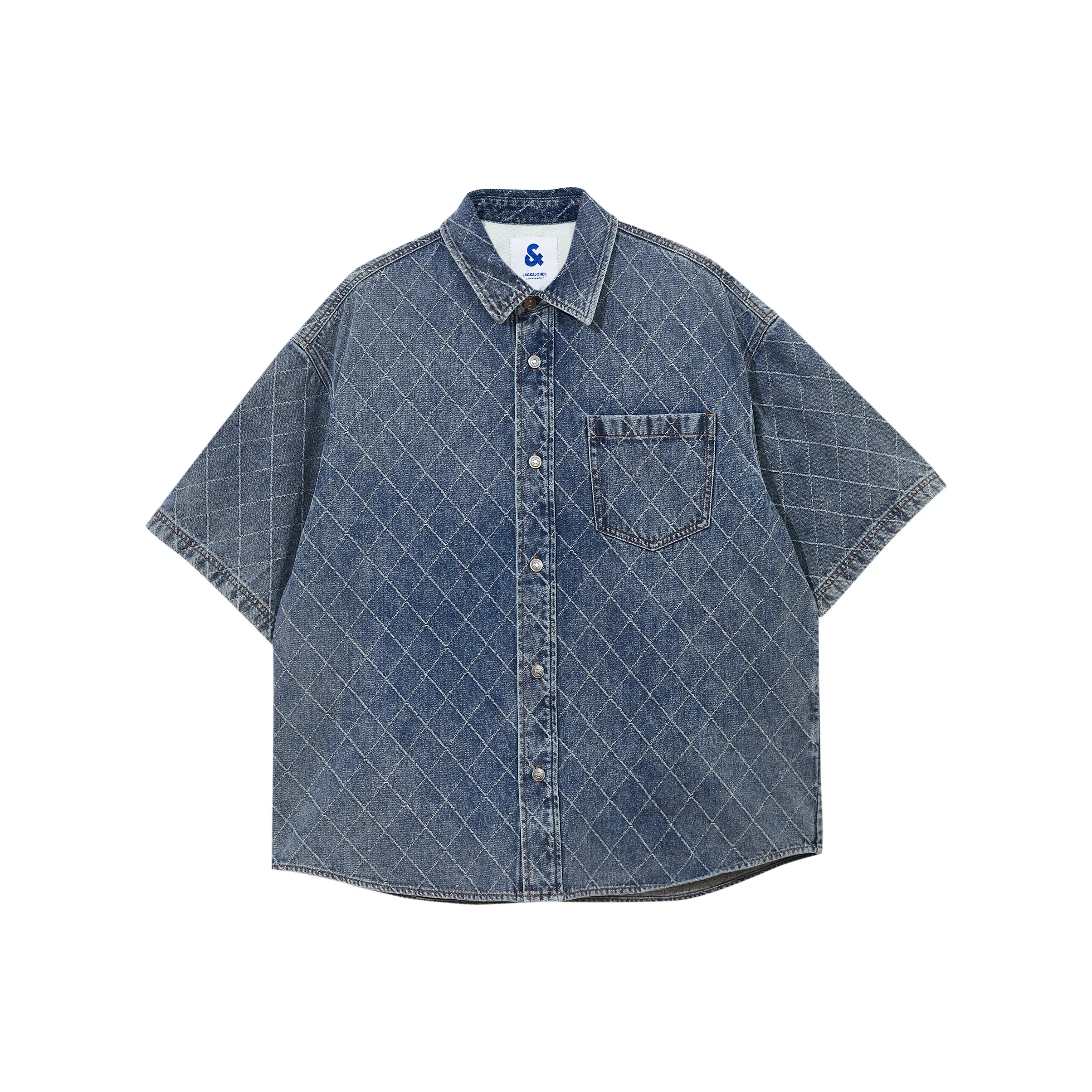 JACK&JONES Shirts Unisex Medium Denim Blue E39