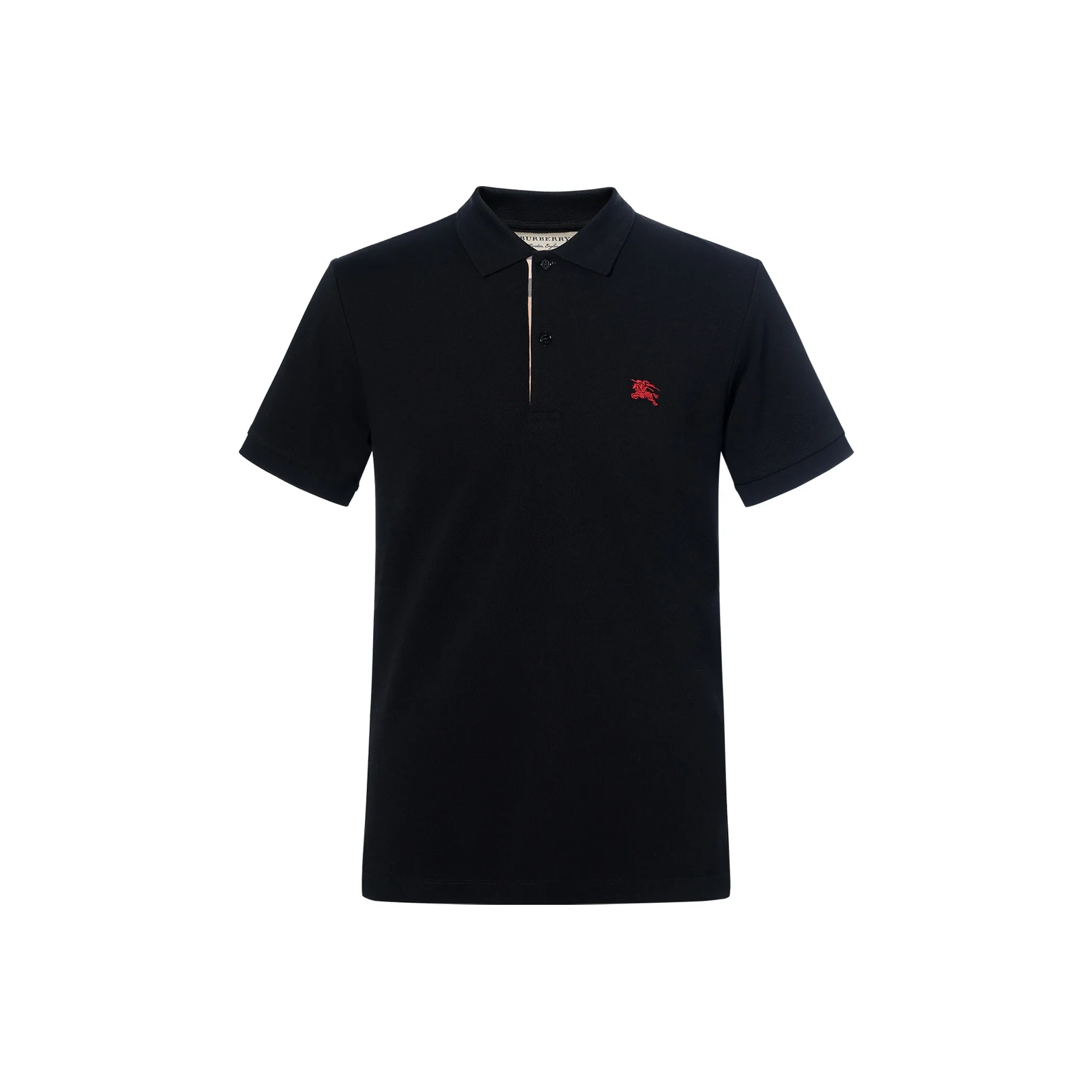Burberry Polo Shirt Men's Black