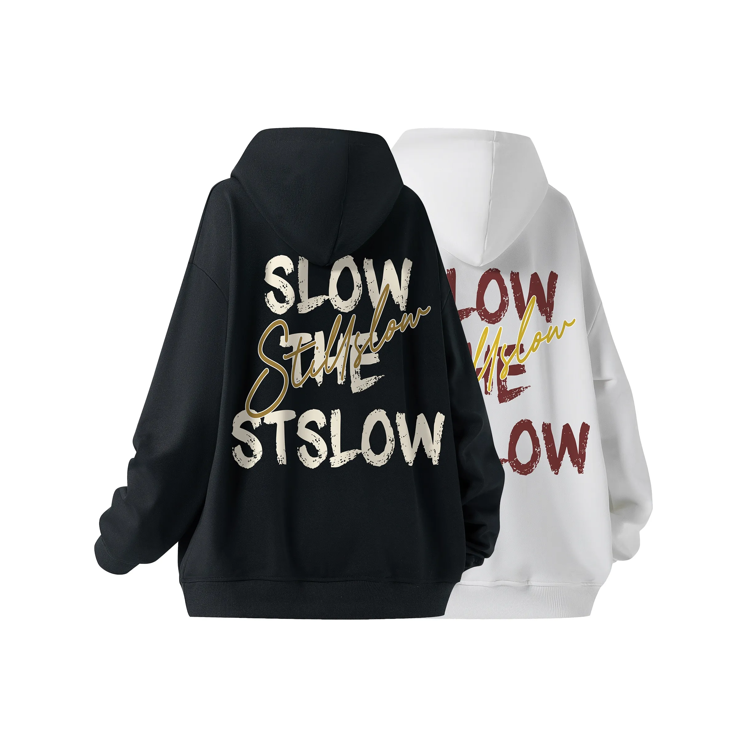 Stillslow Осенний Зимний Свитшот Унисекс 2 упаковки