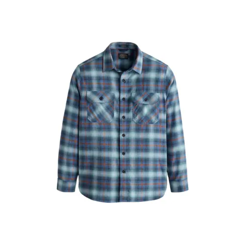 PENDLETON Синие Мужские Рубашки