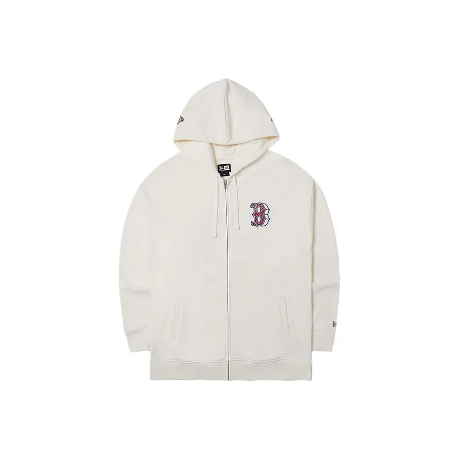 New Era x MLB SS24 Boston Red Sox Sweatshirt Unisex Ivory White