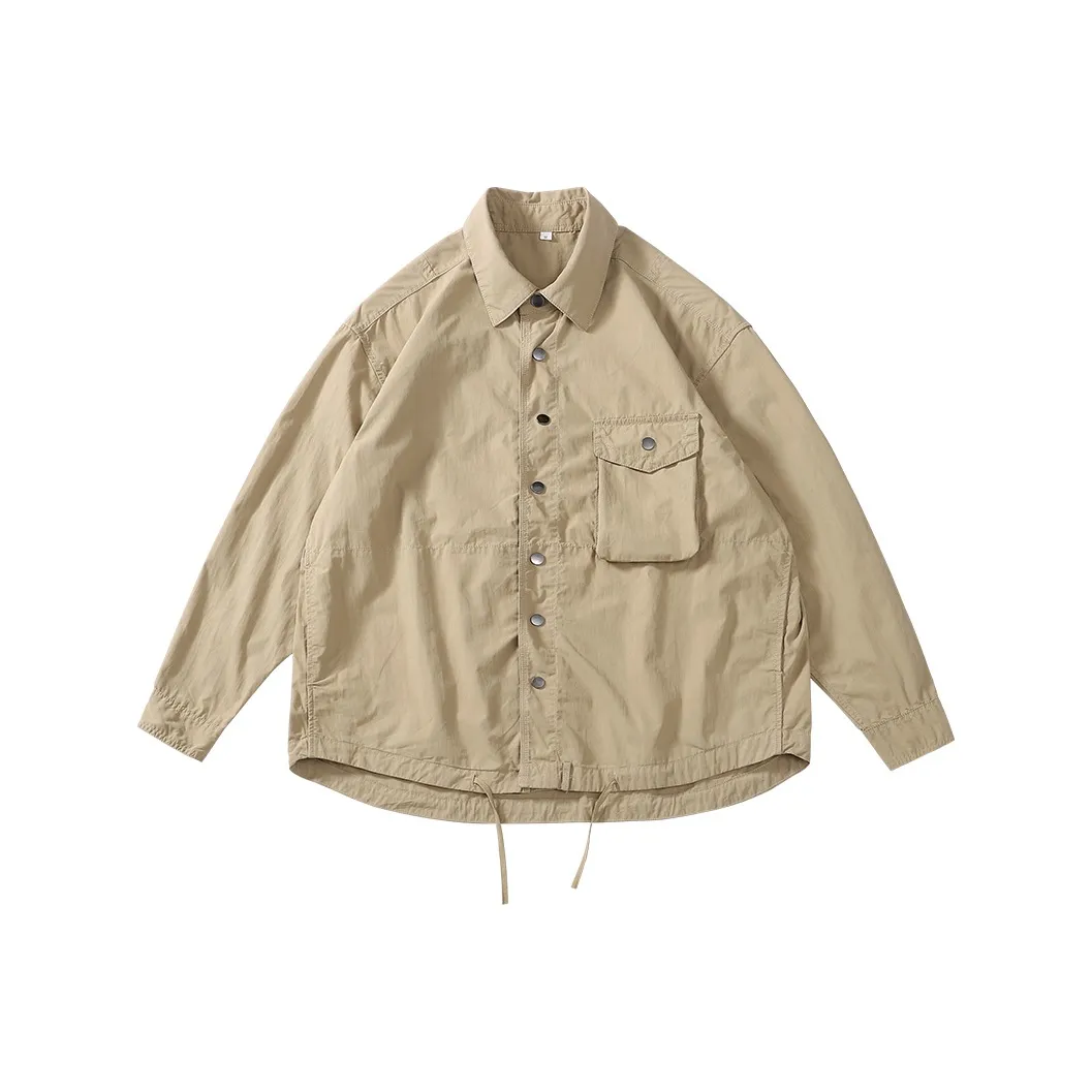 SET FUNS Outdoor Style Shirt Spring And Autumn Unisex SET FUNS Outdoor Стиль Рубашка Весна И Осень Унисекс