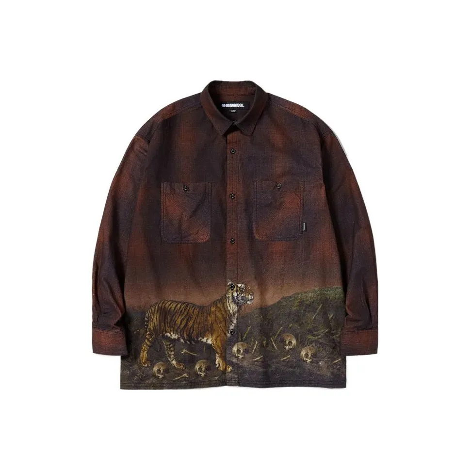 NEIGHBORHOOD совместная мужская рубашка