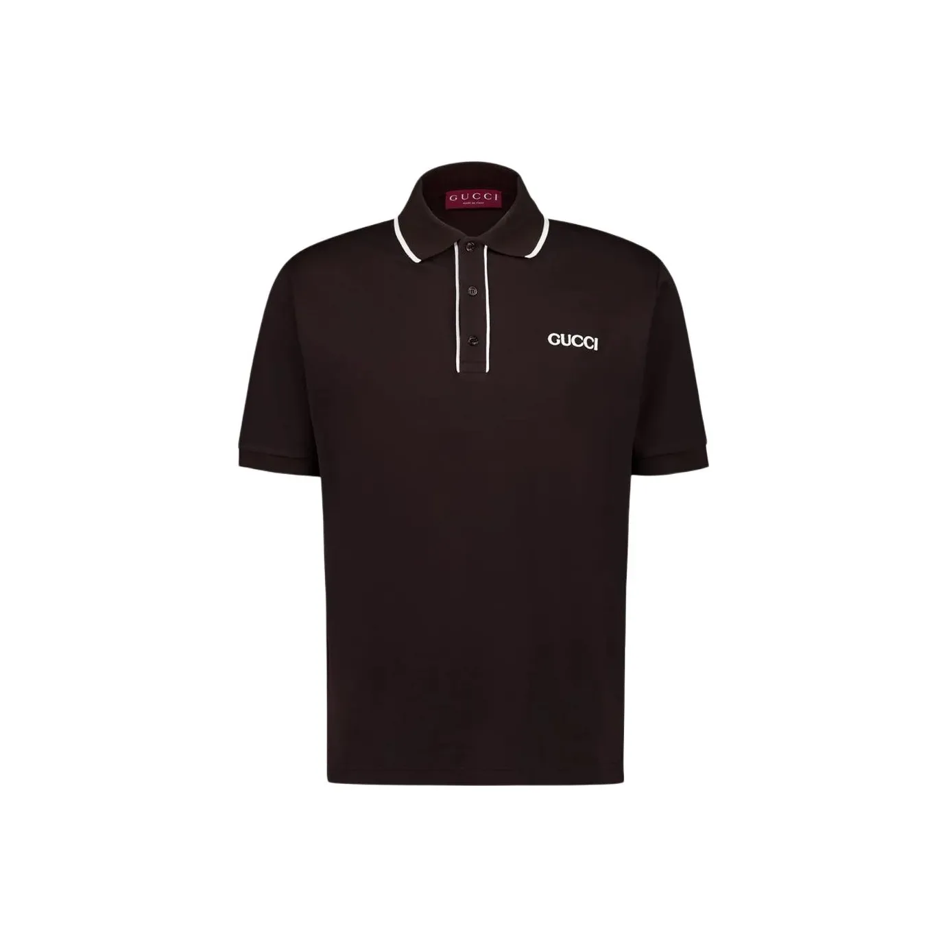 GUCCI Logo patch Polo Shirt
