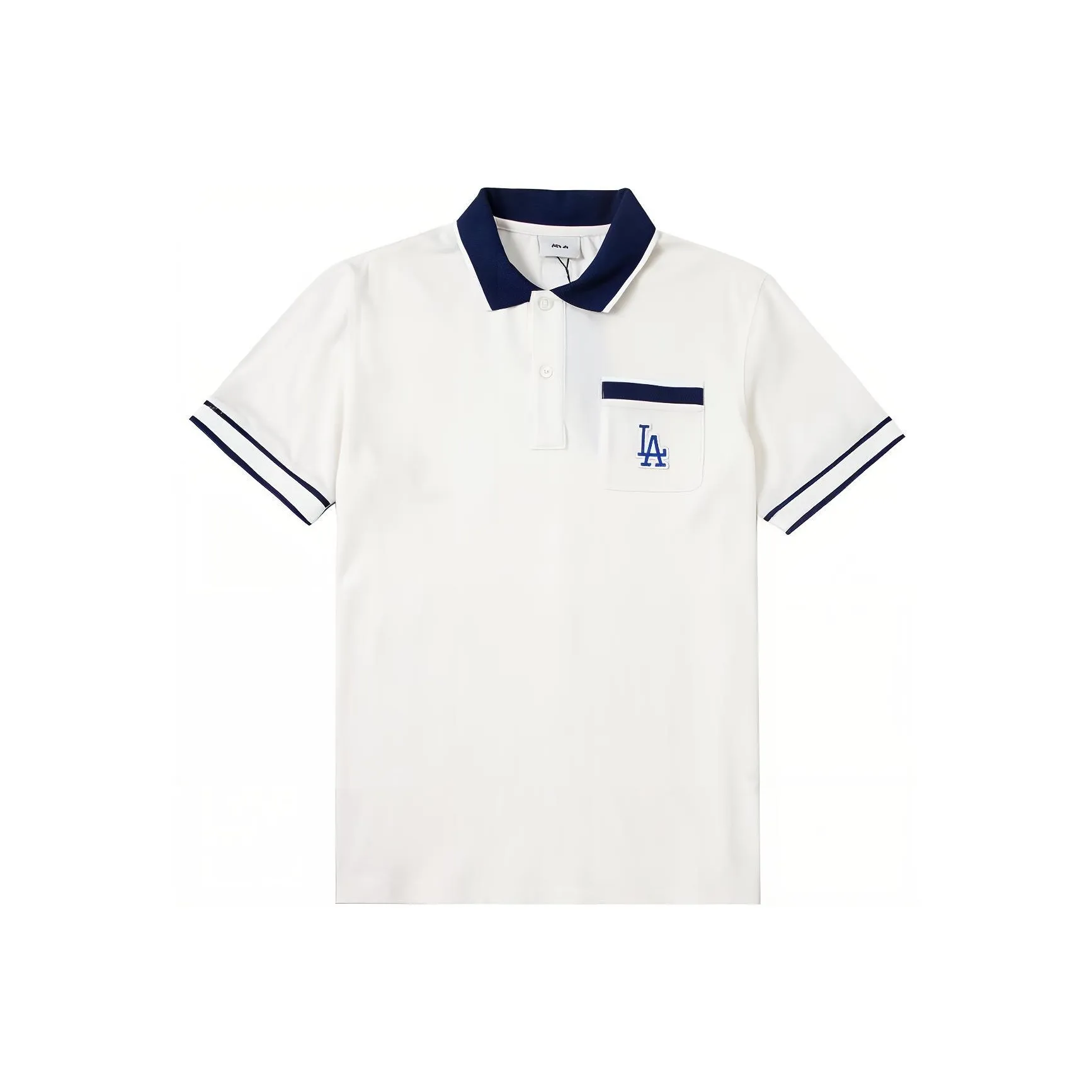 MLB Белое Унисекс Поло