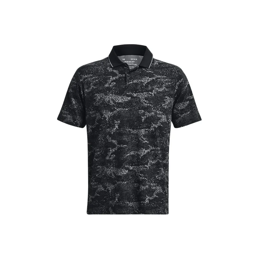 Under Armour Iso CHILL Черное Мужское Поло