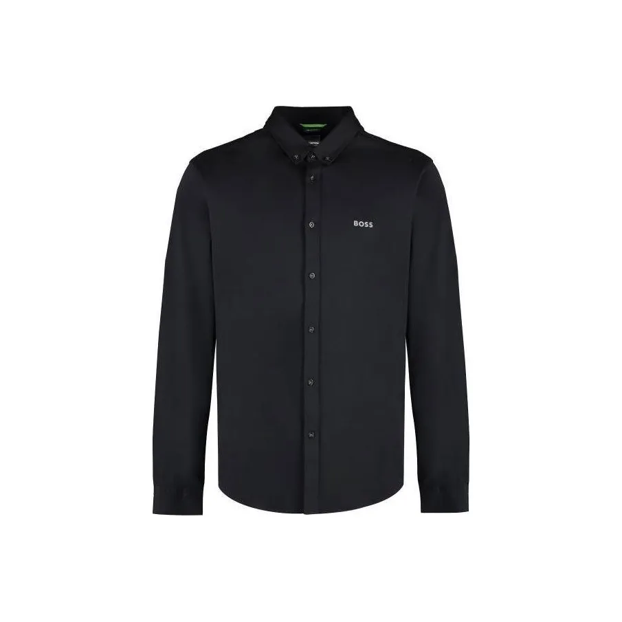 Hugo Boss Мужские Черные Рубашки