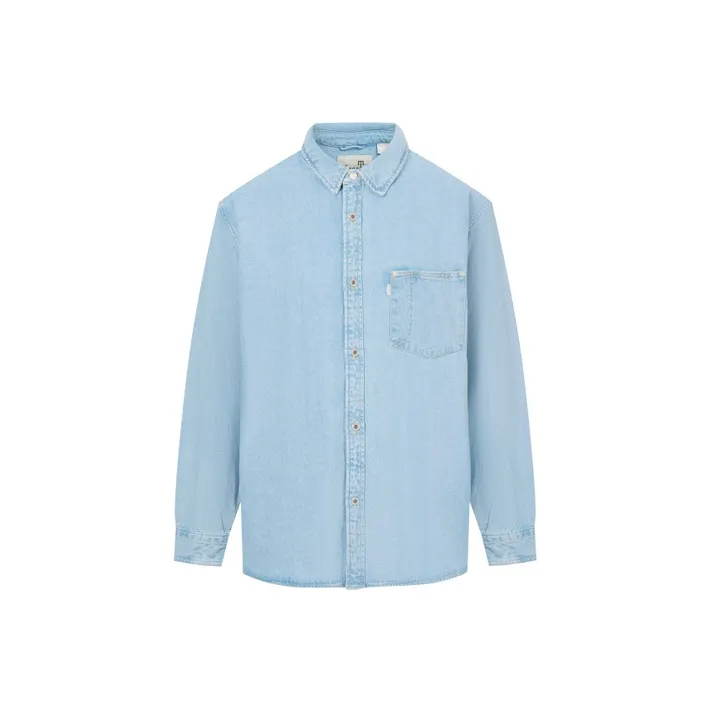 Levis Blue Men's Shirts Левис Синие Мужские Рубашки