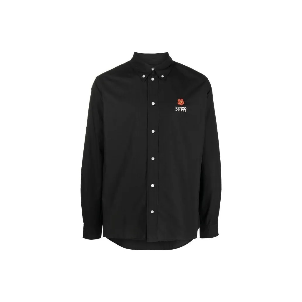 Kenzo x Nigo SS23 Черные Мужские Рубашки