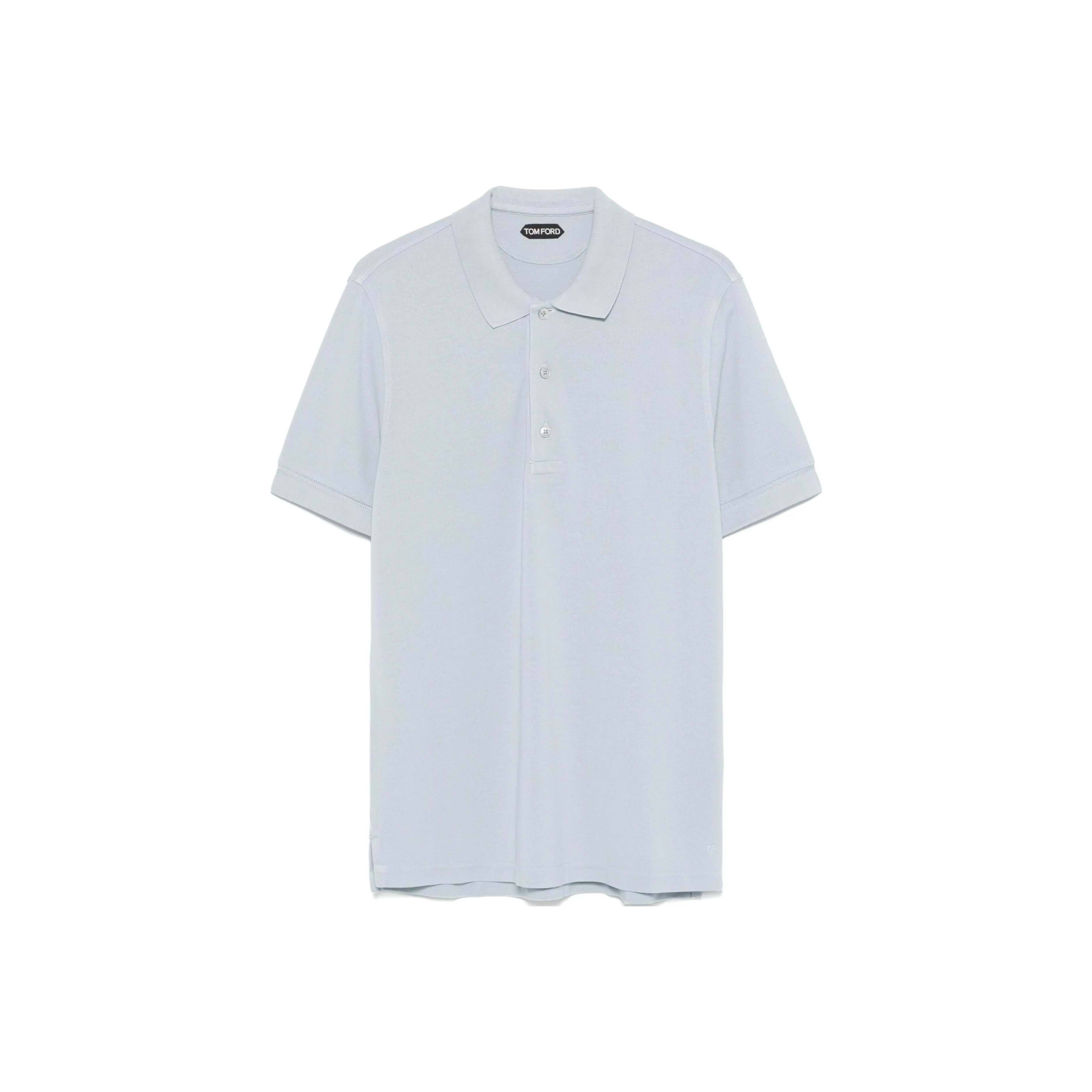 TOM FORD Logo Embroidered Short Sleeved Polo Shirt