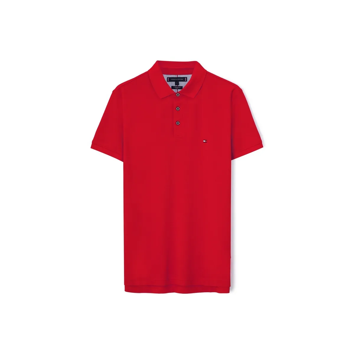 Tommy Hilfiger Polo Мужское Темно-красное