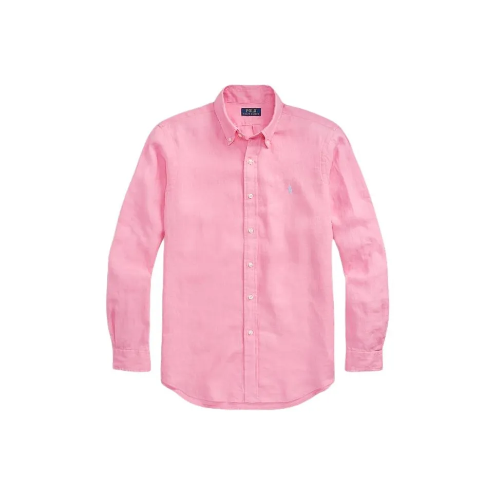 Polo Ralph Lauren Polo Pony Logo embroidered Linen Shirt