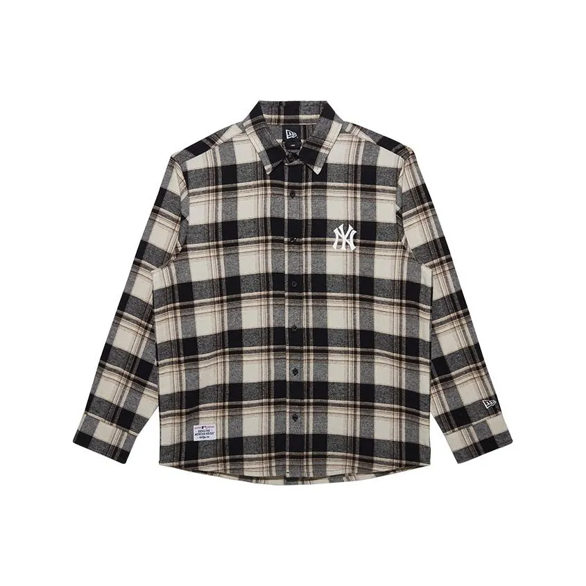 New Era Черные Унисекс Рубашки