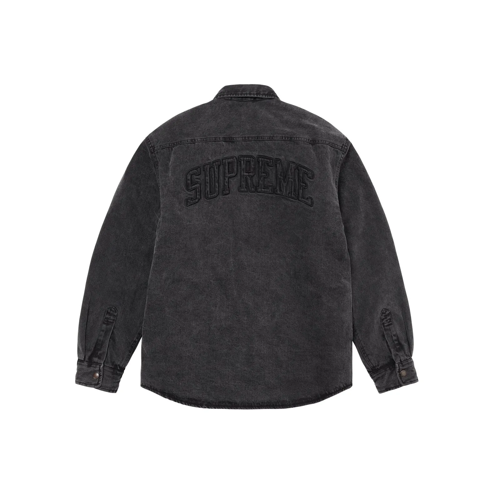 Supreme Faux Shearling Lined Work Shirt