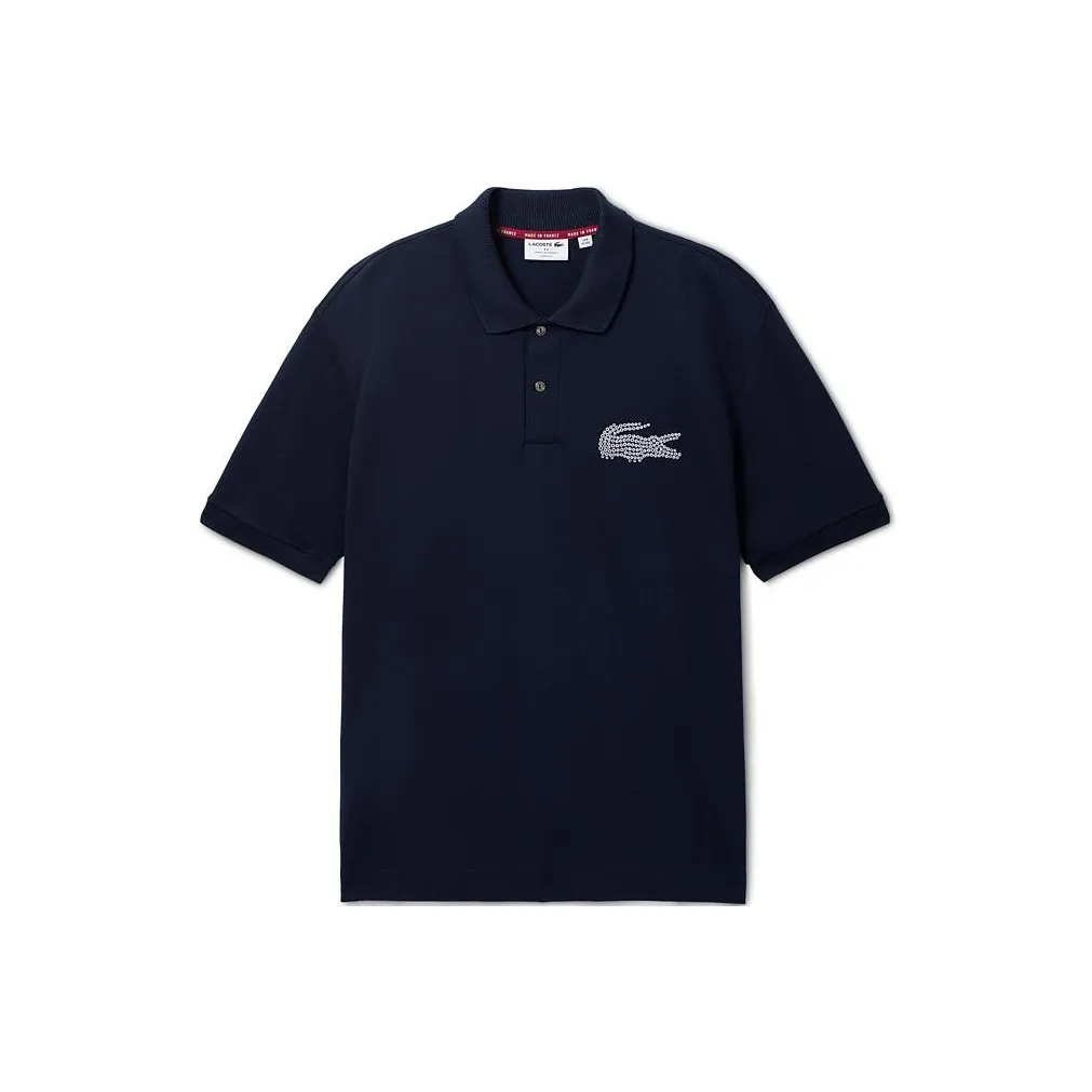 LACOSTE SS22 Polo Shirt Men's Navy Blue