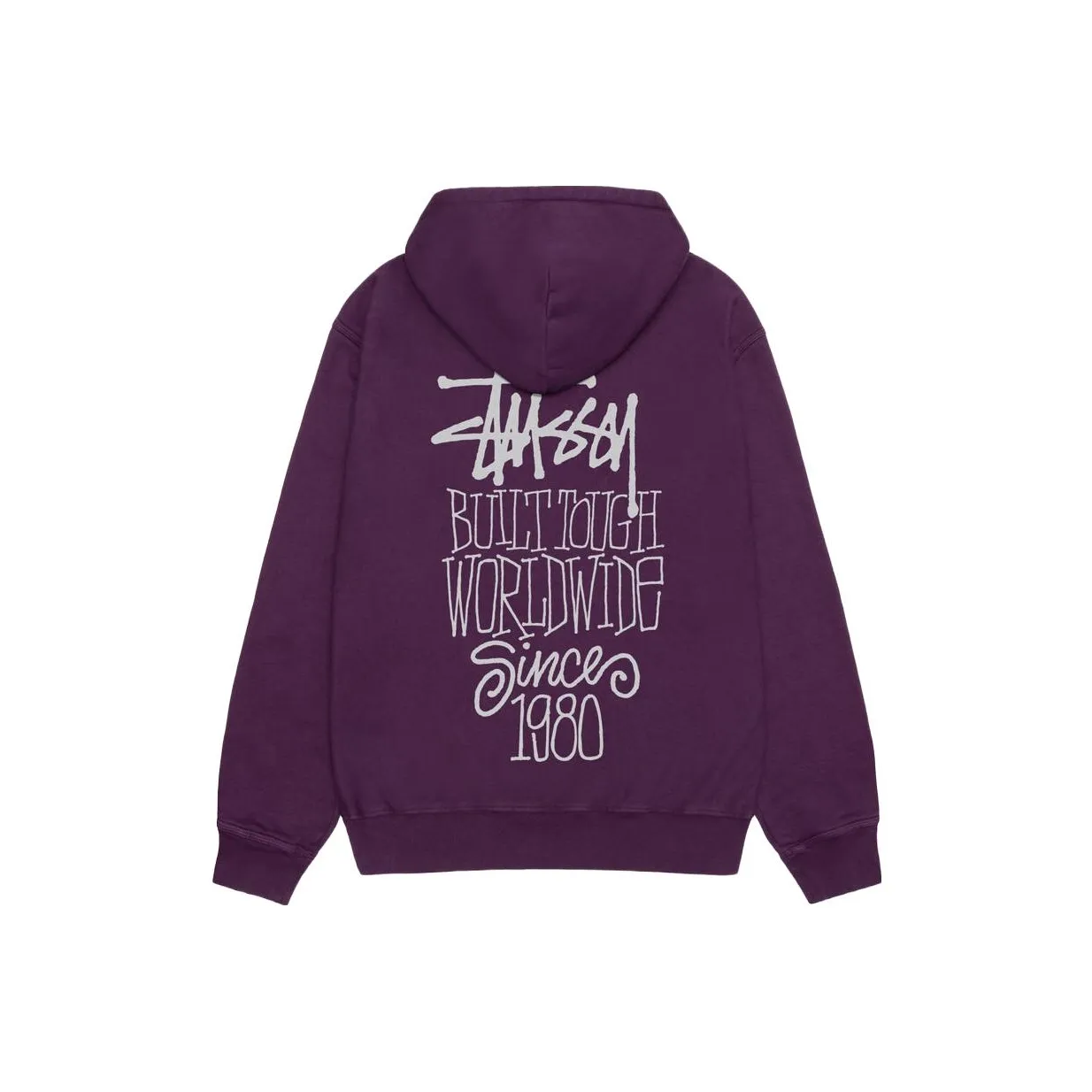 Stussy Праздник FW23 BUILT TOUGH Толстовка ПИГМЕНТ Окрашенный Свитшот Унисекс
