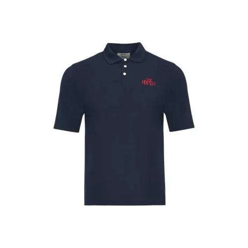 MANORS GOLF APPAREL Морской синий Мужское Поло