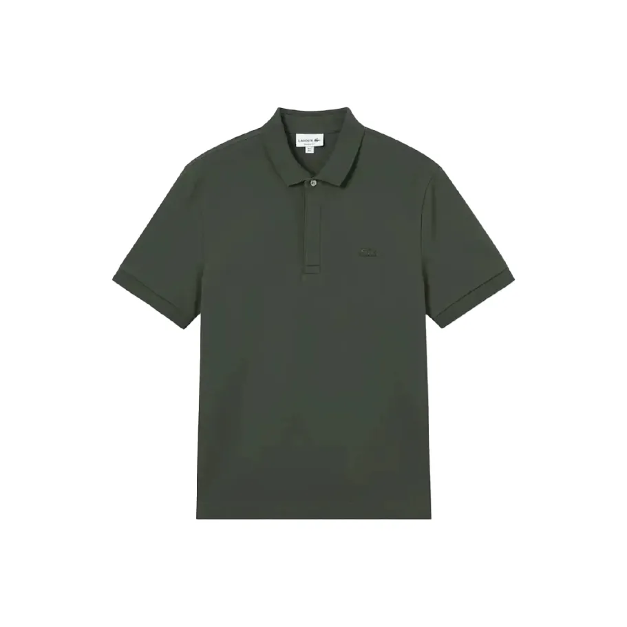 LACOSTE Polo Shirts Men HCF/Stone Black Green