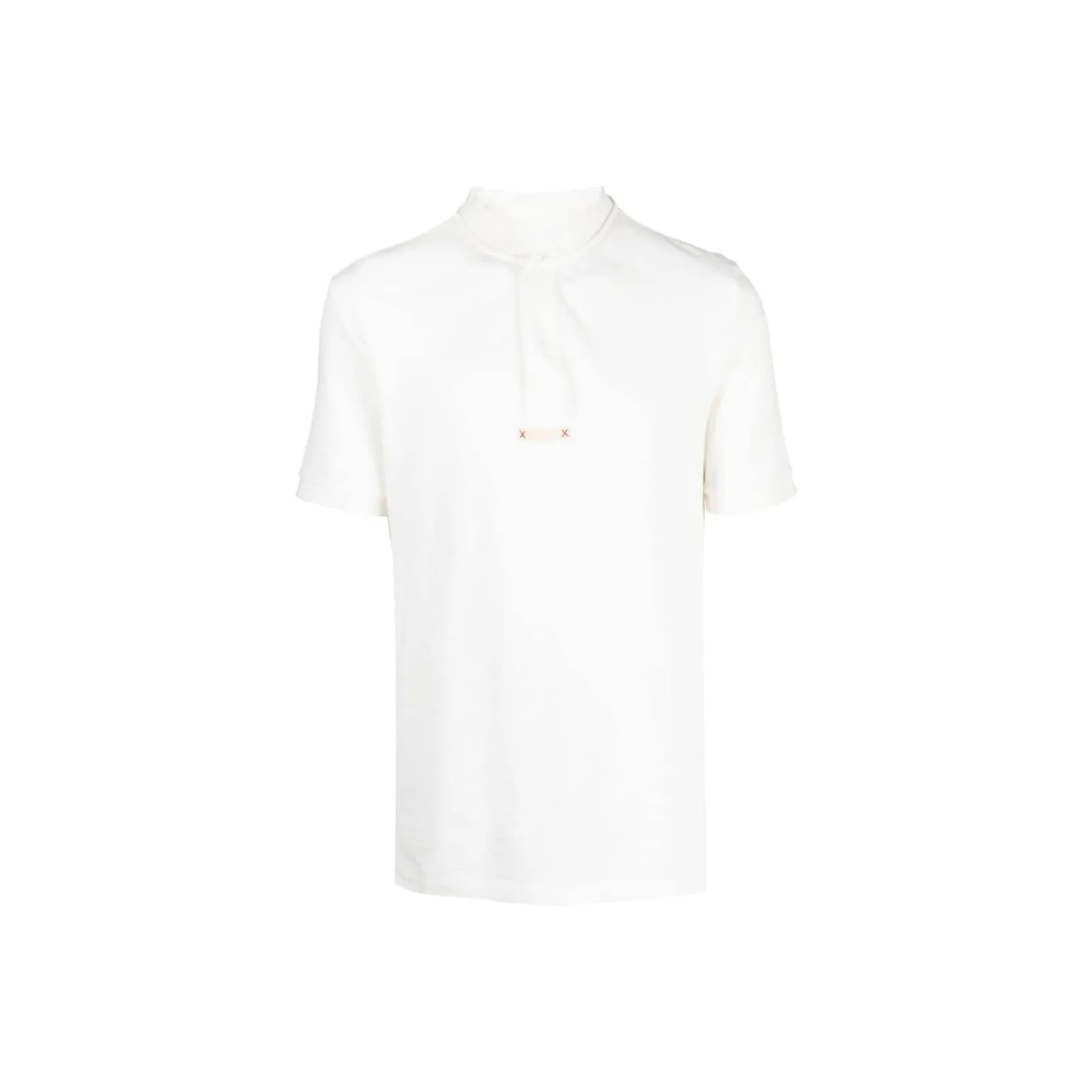 Maison Margiela Collarless Polo Shirt