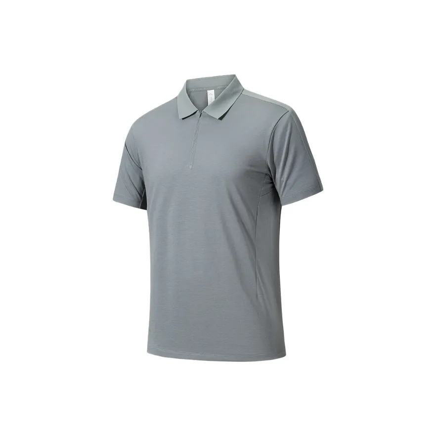 Anta Champion All Weather Series Поло Мужское Monet Серый