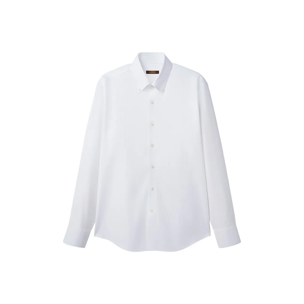 G·Mons Рубашка Мужская Снежная Кристальная Белая