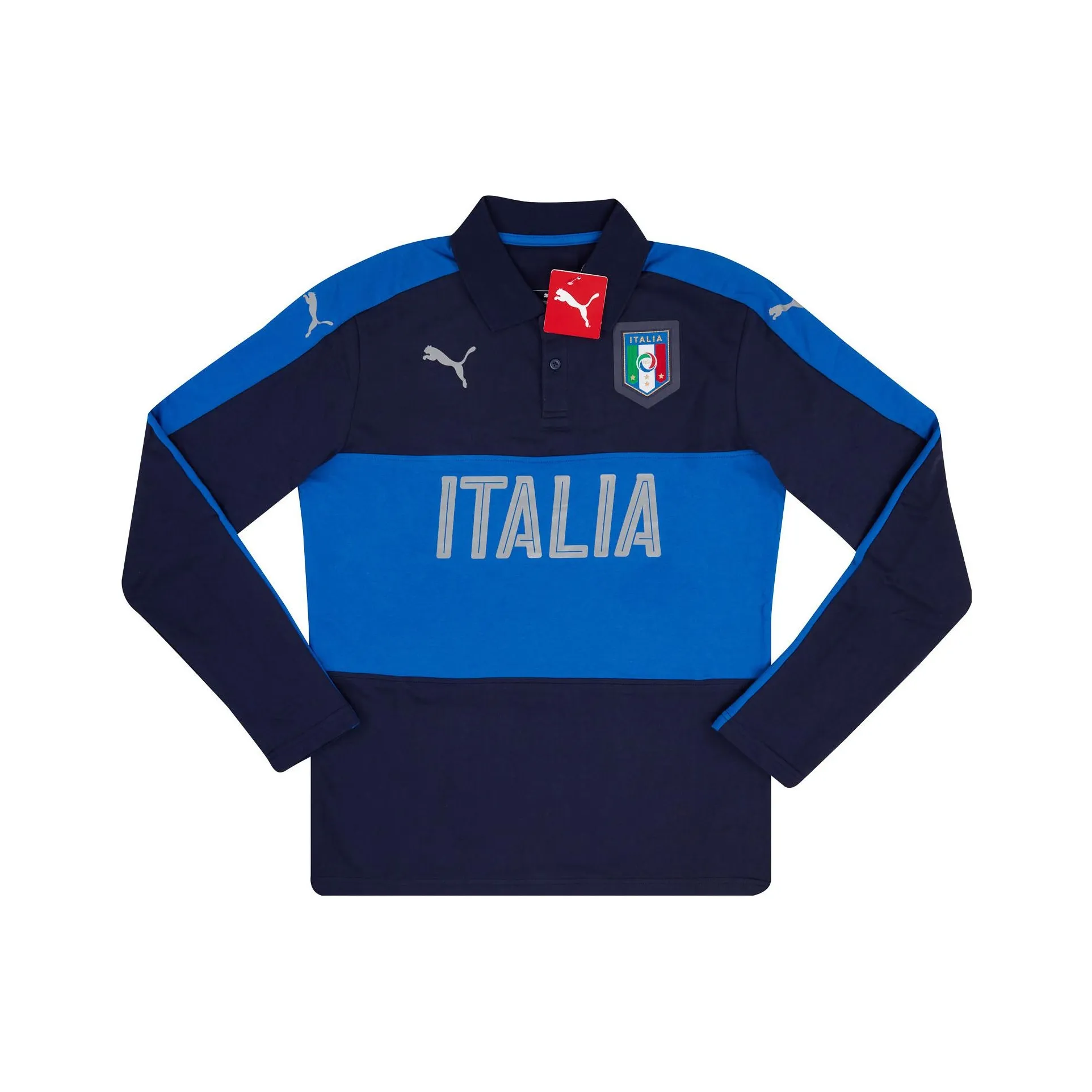 PUMA Поло Мужское Синий Черный