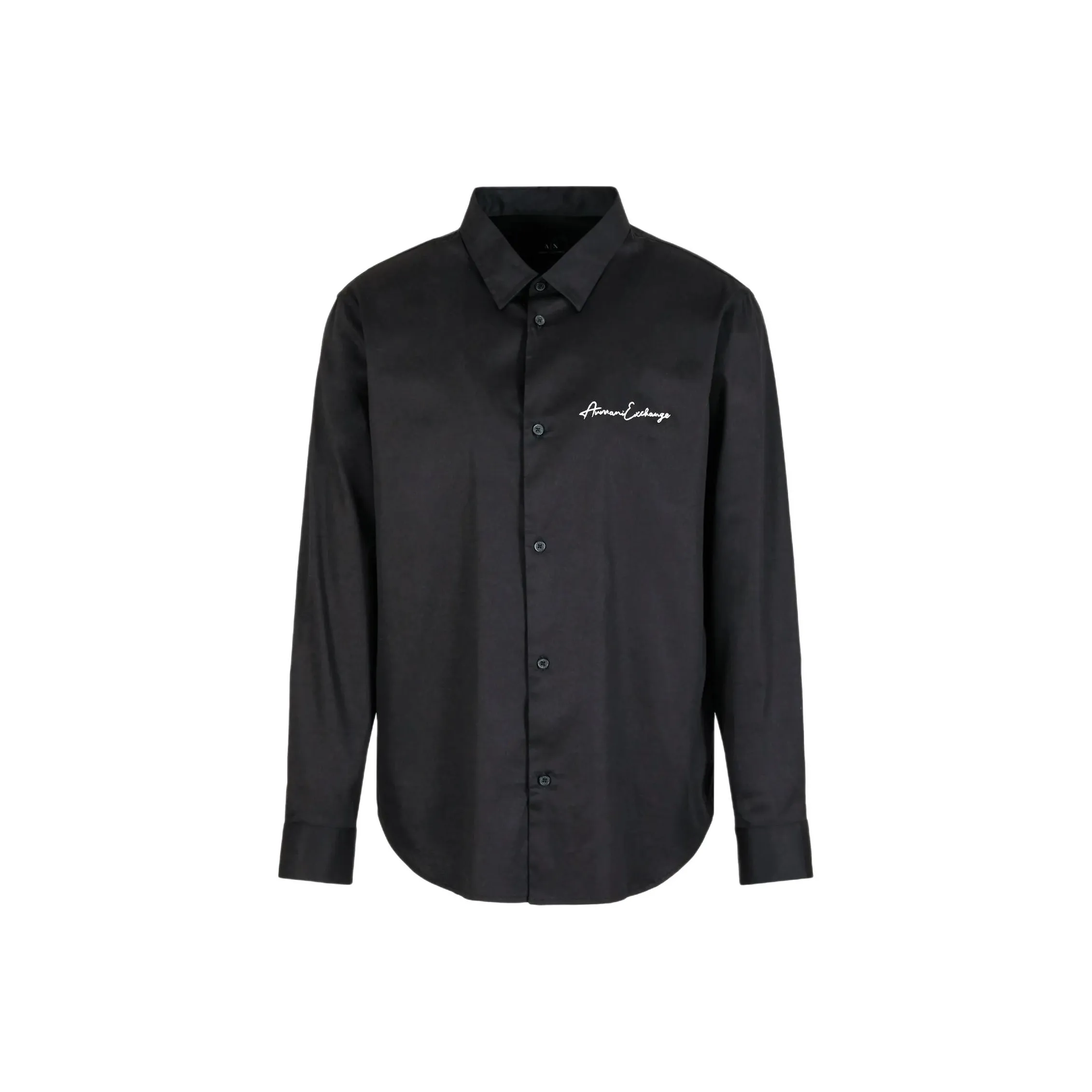 ARMANI EXCHANGEAE SS24 Рубашка Мужская Черная