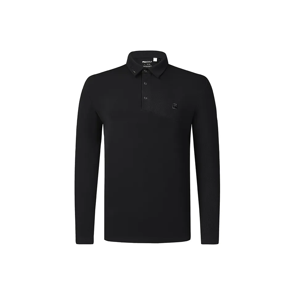 FILA Golf Series Polo Shirt Men's Pitch Black