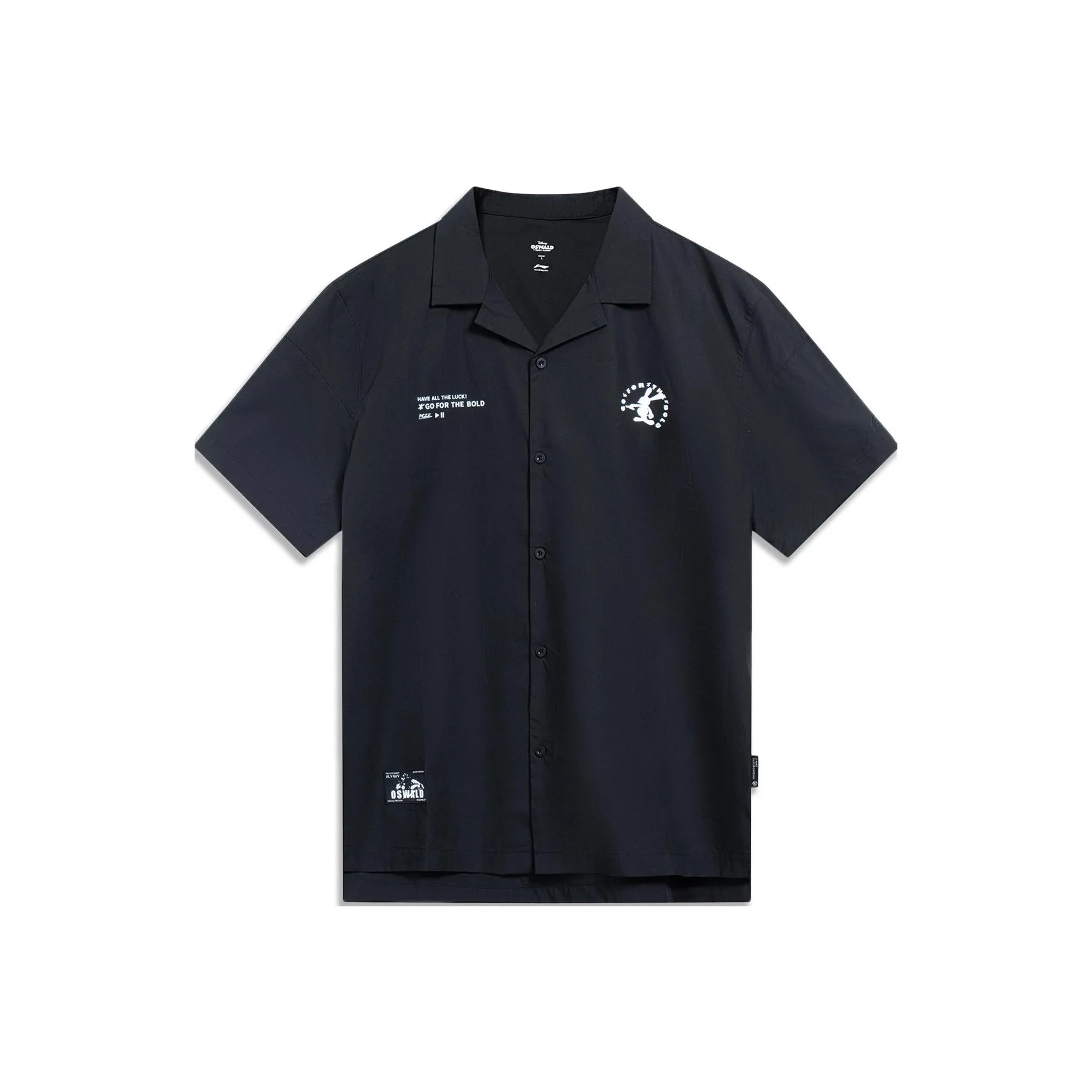 LiNing Disney Shirt Men's Black