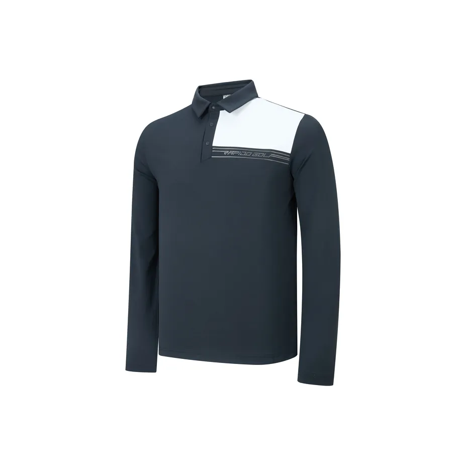 RAPIDO GOLF Polo Shirt Men's Navy Blue