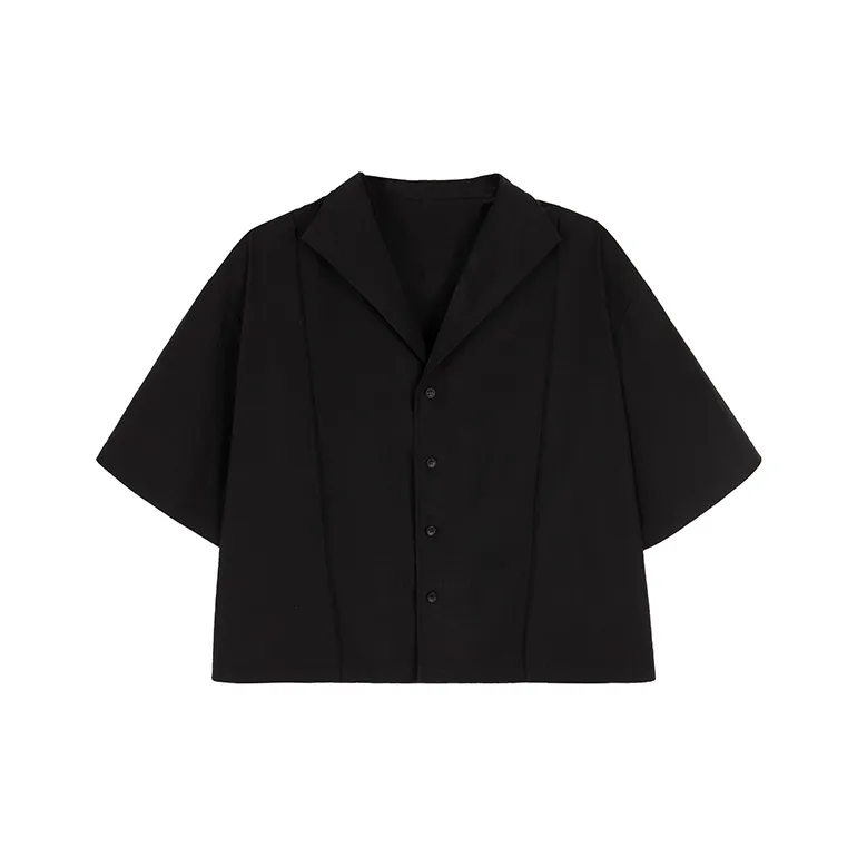 EMPTY REFERENCE x STUBBORN VISION Рубашка Унисекс Черный