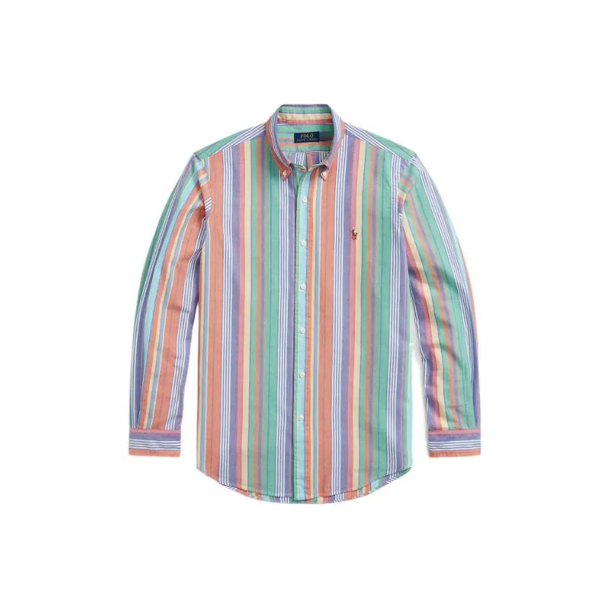 Polo Ralph Lauren SS23 Рубашка Мужская Многоцветная