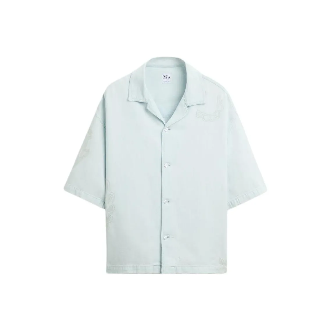 ZARA Shirts Men's Light Blue