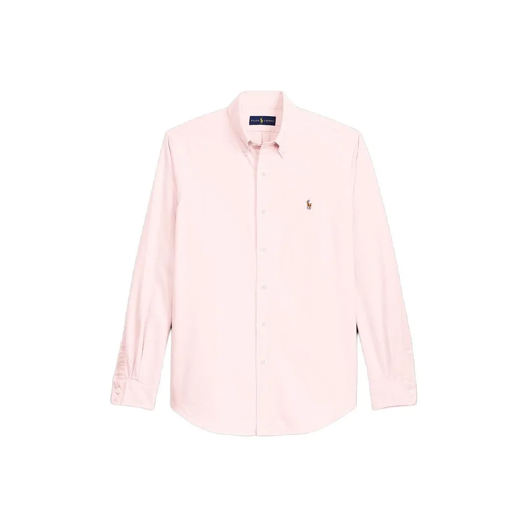 Polo Ralph Lauren SS24 Рубашка Мужская Розовая