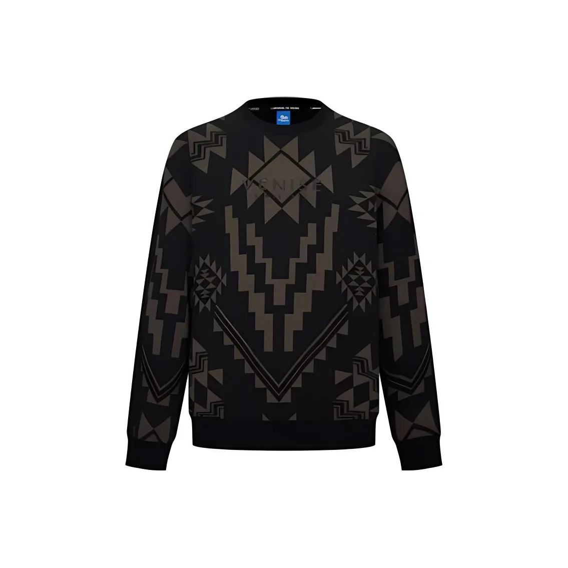 CARNAVAL DE VENISE Свитшот Мужской Армейский Зеленый