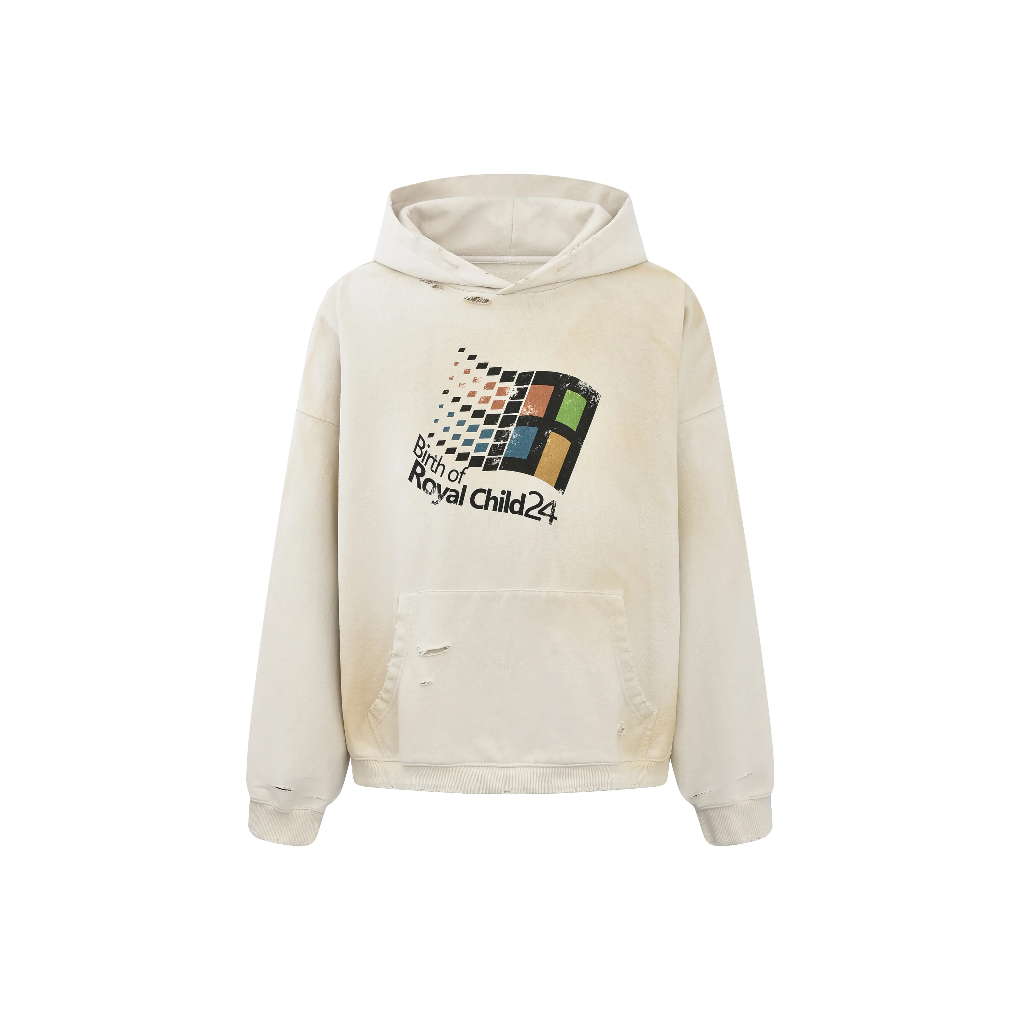 BIRTH OF ROYAL CHILD Толстовка Унисекс Белый