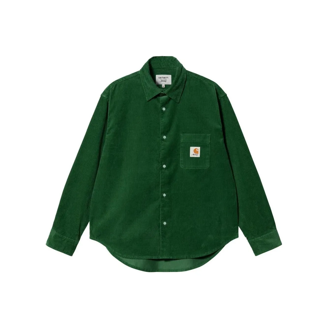 Carhartt WIP Коллаборация Carhartt WIP X Awake NY Зеленая Унисекс Рубашка