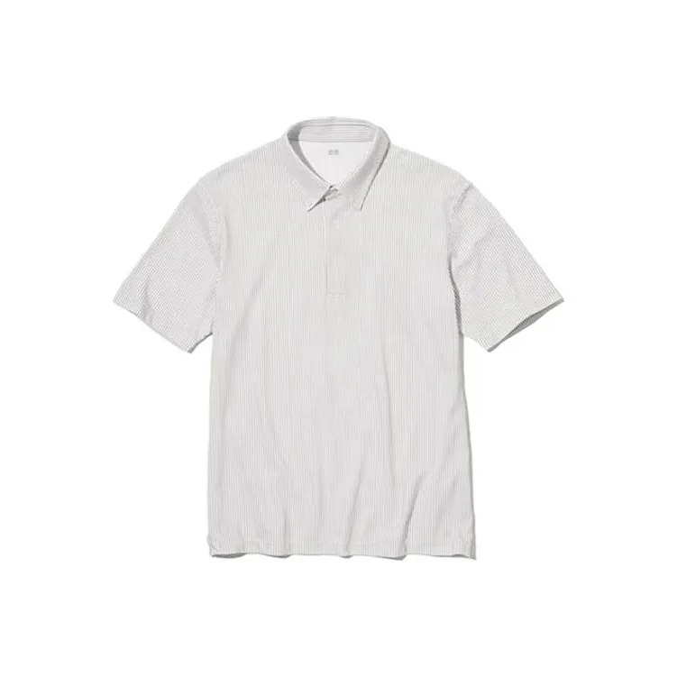 UNIQLO Мужская поло серого цвета