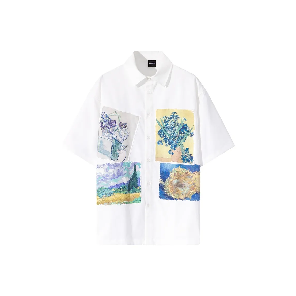 Van Gogh X Lilbetter X Van Gogh Co brand Shirts Unisex White