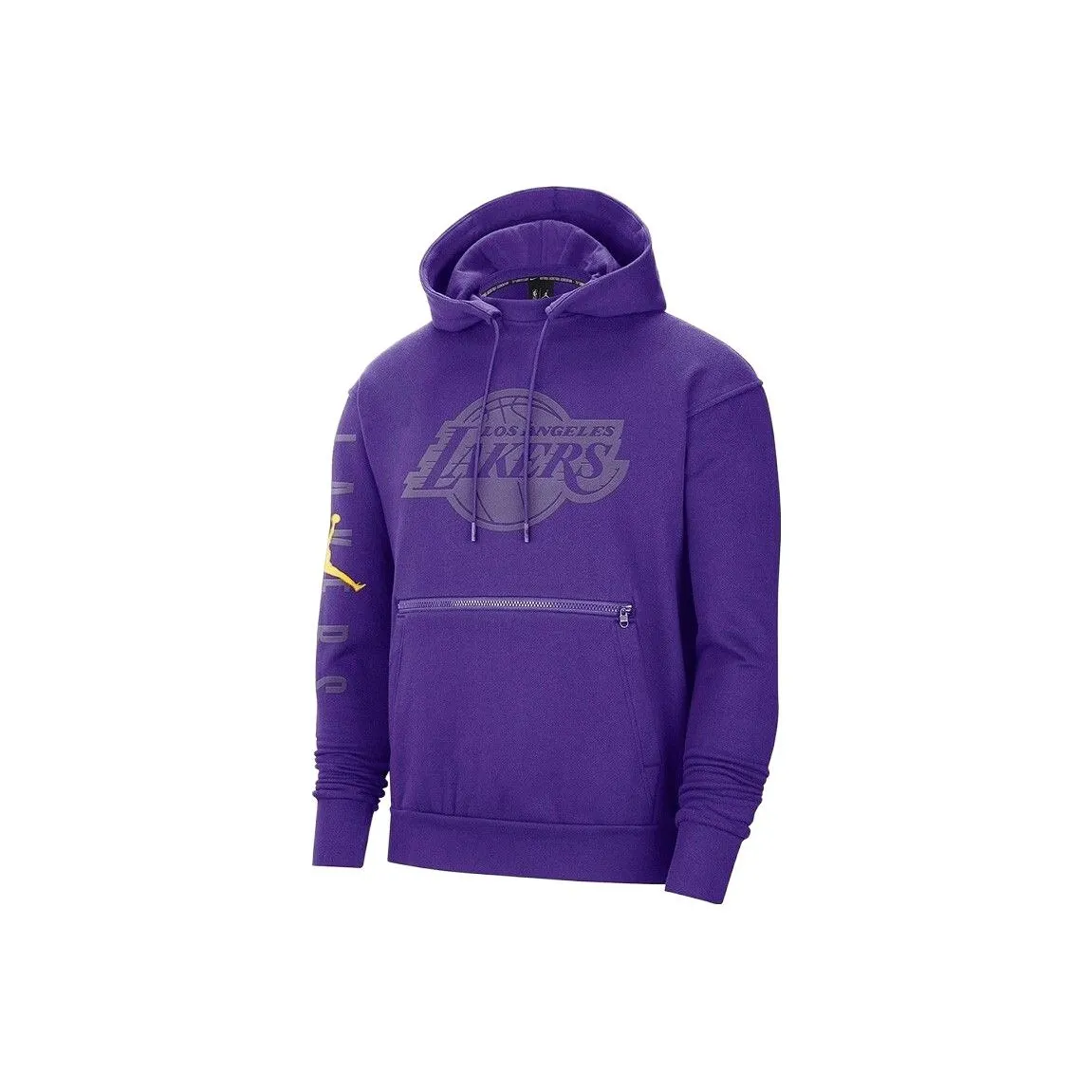 Jordan Nba Los Angeles Lakers Courtside Fleece Pullover Hoodie