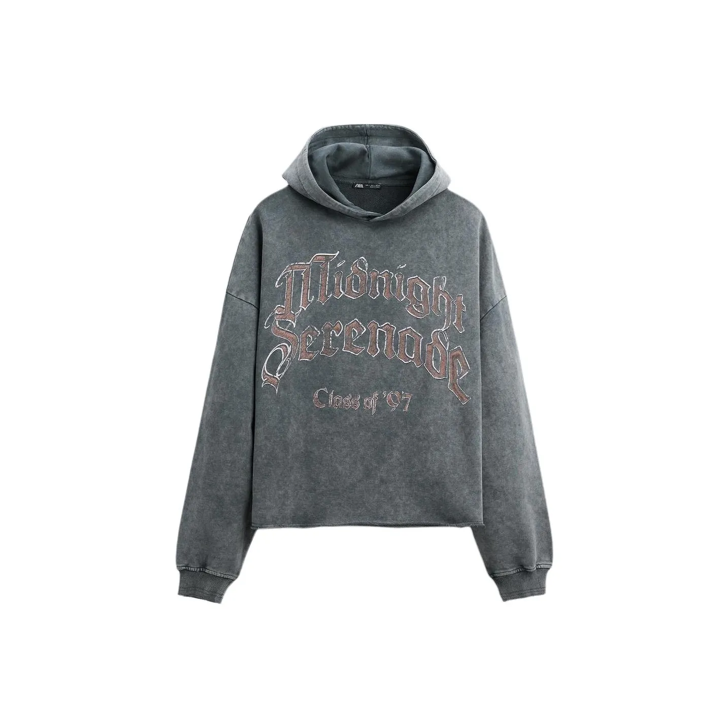 ZARA Sweatshirt Men's Light Gray