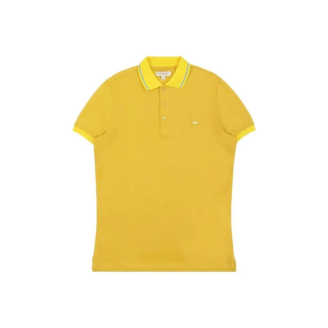 Burberry Polo Shirts Men's Yellow
