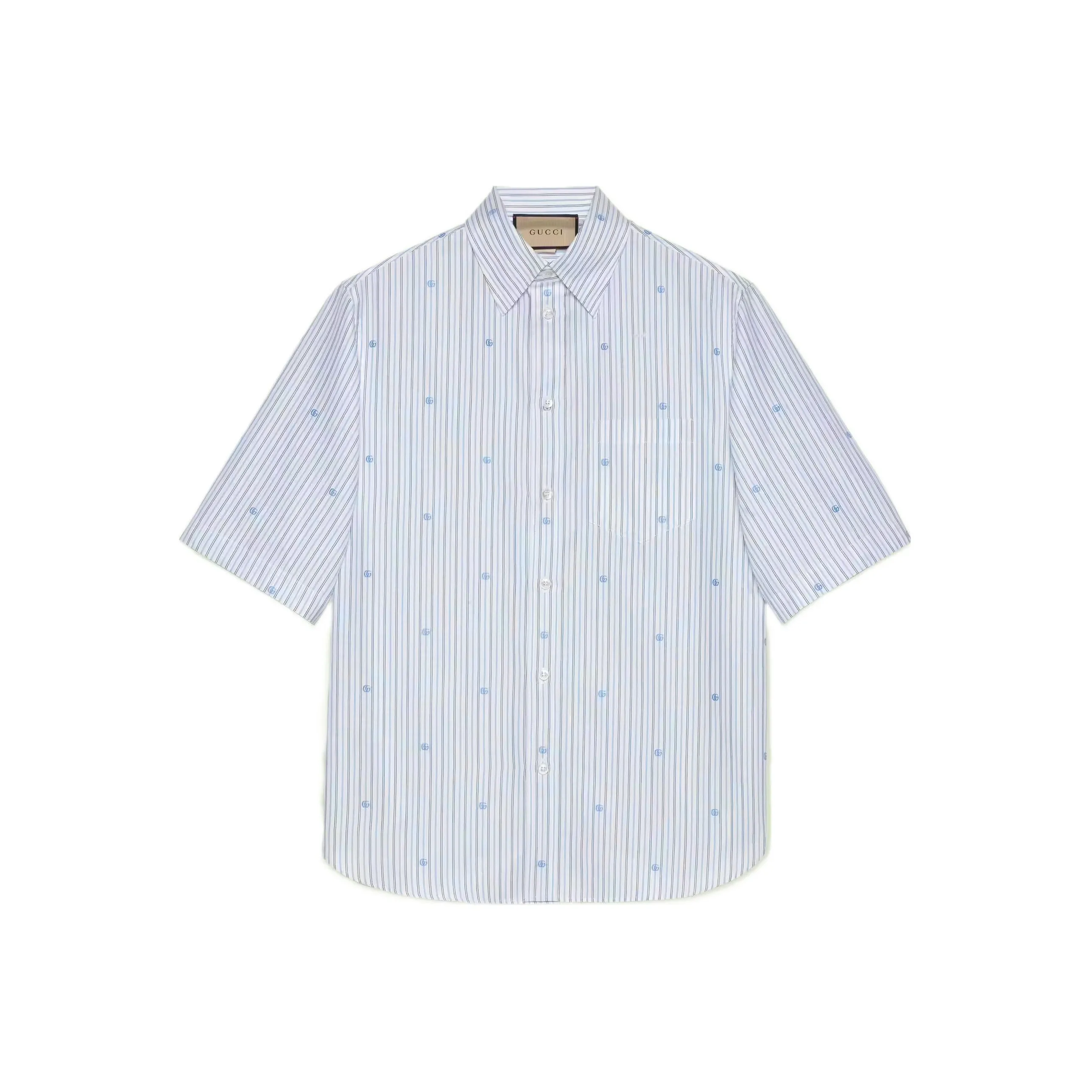 GUCCI Cotton Striped Shirt
