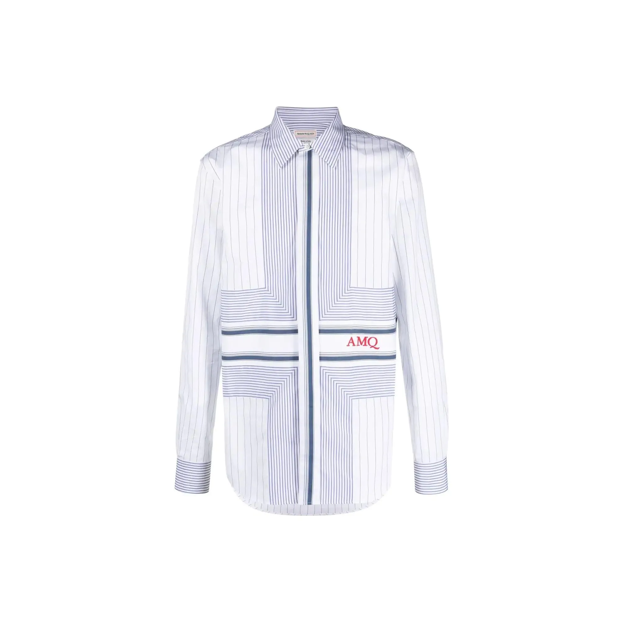 Alexander McQueen Рубашка Мужская Белая